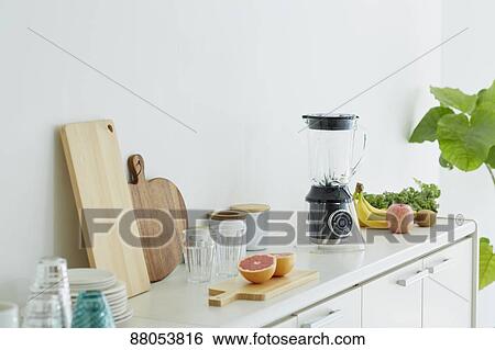 Stock Photograph - Kitchen interior. Fotosearch