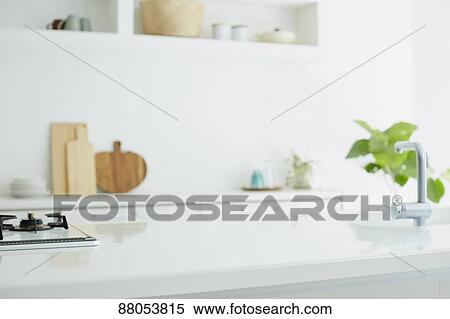 Stock Photography - Kitchen interior. Fotosearch