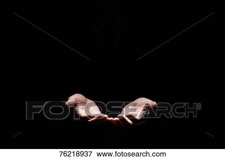 Male hands on black background View Large Photo Image Stock Photo - Male hands on black background. Fotosearch