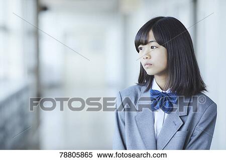 Stock Photography - Mixed-race student. Fotosearch