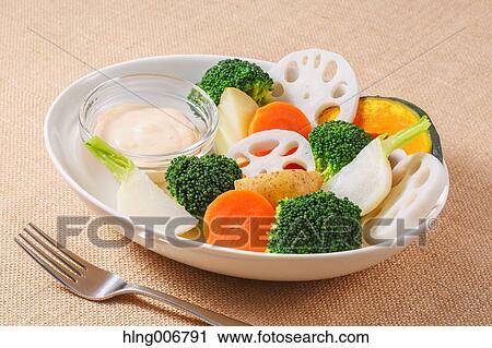 Stock Image - Mixed vegetables. Fotosearch