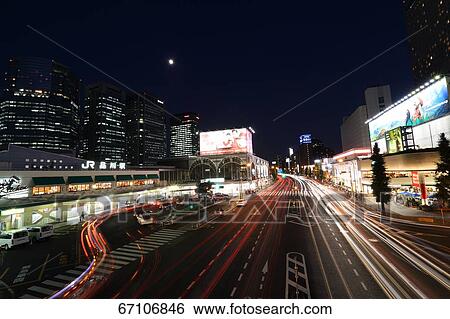 Night view of Tokyo, Japan View Large Photo Image Stock Photograph - Night view of Tokyo, Japan. Fotosearch