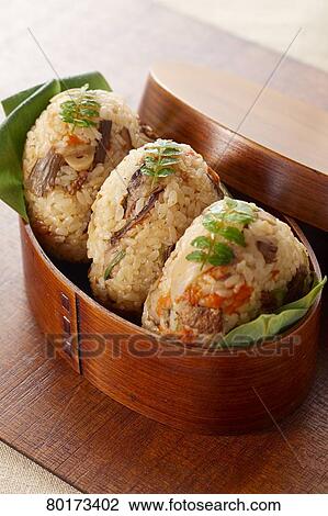 Onigiri View Large Photo Image Stock Image - Onigiri. Fotosearch