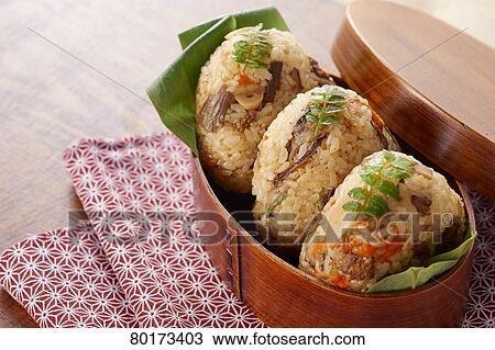 Stock Image - Onigiri. Fotosearch