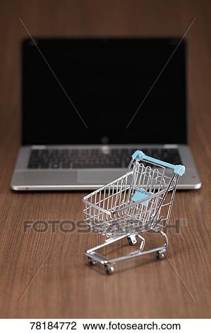 Stock Image - Online shopping. Fotosearch