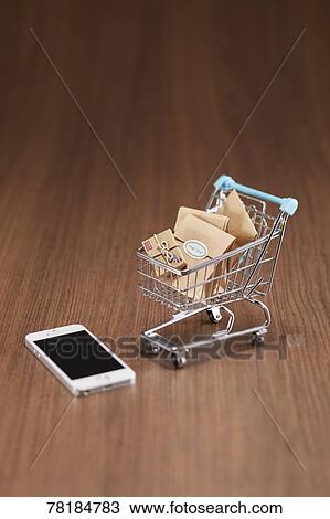Stock Image - Online shopping. Fotosearch