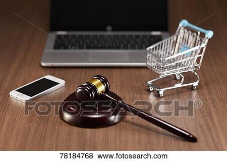 Stock Photo - Online shopping. Fotosearch