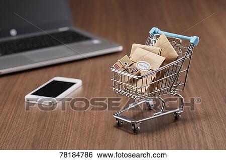 Online shopping View Large Photo Image Stock Photograph - Online shopping. Fotosearch