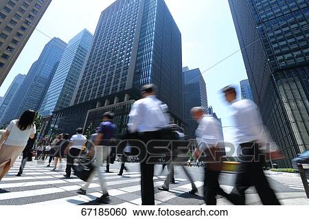 Pedestrians walking in Tokyo, Japan View Large Photo Image Stock Image - Pedestrians walking in Tokyo, Japan. Fotosearch