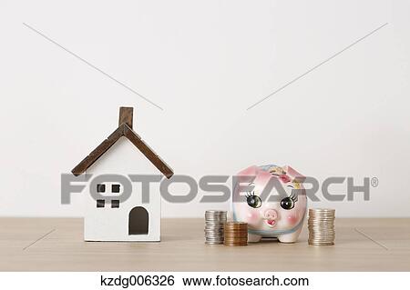 Piggy Bank View Large Photo Image Stock Photograph - Piggy Bank. Fotosearch