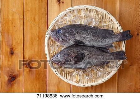Stock Photograph - Raw fish. Fotosearch
