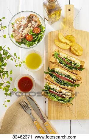 Stock Image - Sandwiches. Fotosearch