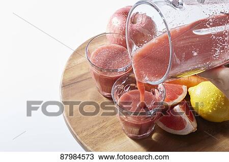 Stock Image - Smoothie. Fotosearch