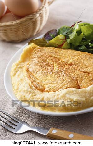 Souffle omelet View Large Photo Image Stock Image - Souffle omelet. Fotosearch