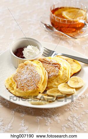 Souffle Pancakes View Large Photo Image Stock Image - Souffle Pancakes. Fotosearch