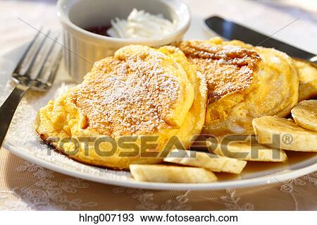 Souffle Pancakes View Large Photo Image Stock Image - Souffle Pancakes. Fotosearch