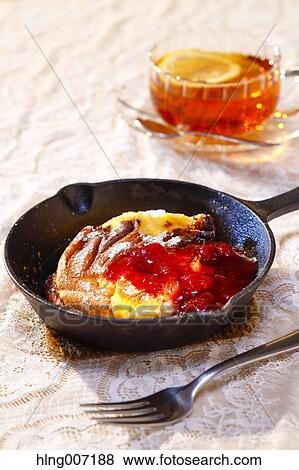 Souffle Pancakes View Large Photo Image Stock Photo - Souffle Pancakes. Fotosearch