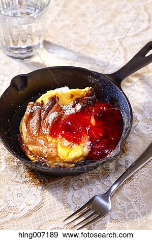 Souffle Pancakes View Large Photo Image Stock Photo - Souffle Pancakes. Fotosearch