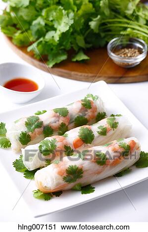 Spring rolls View Large Photo Image Stock Image - Spring rolls. Fotosearch
