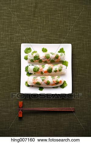 Spring rolls View Large Photo Image Stock Image - Spring rolls. Fotosearch
