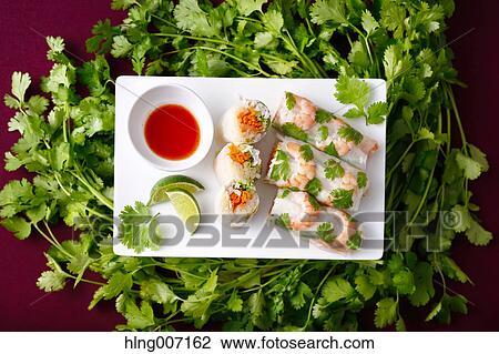 Spring rolls View Large Photo Image Stock Image - Spring rolls. Fotosearch