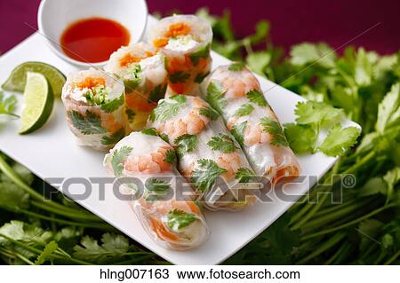 Spring rolls View Large Photo Image Stock Image - Spring rolls. Fotosearch
