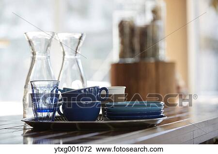 Stylish cafe interior View Large Photo Image Stock Image - Stylish cafe interior. Fotosearch