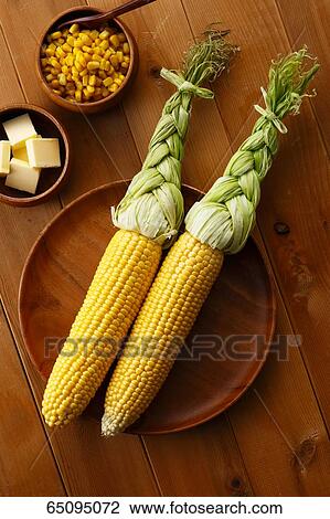 Stock Image - Sweet corn. Fotosearch