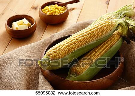 Stock Image - Sweet corn. Fotosearch
