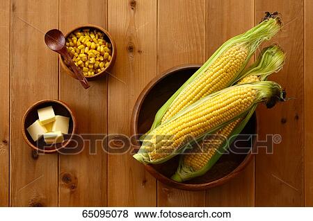Sweet corn View Large Photo Image Stock Photo - Sweet corn. Fotosearch