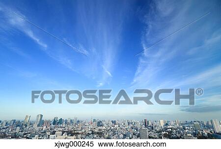 Stock Photography - Tokyo cityscape. Fotosearch
