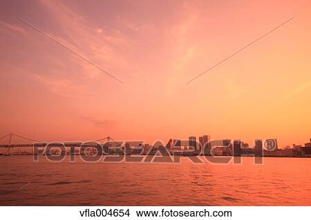 Picture - Tokyo cityscape, Tokyo, Japan. Fotosearch