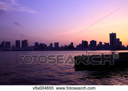 Stock Photography - Tokyo cityscape, Tokyo, Japan. Fotosearch