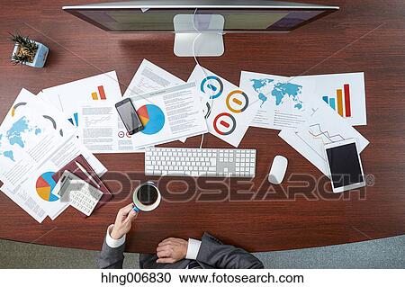 Top view of Japanese businessman in the office View Large Photo Image Stock Image - Top view of Japanese businessman in the office. Fotosearch