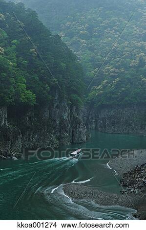 Toro Gorge, Japan View Large Photo Image Picture - Toro Gorge, Japan. Fotosearch