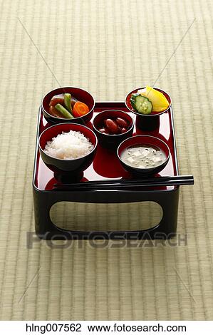 Traditional Japanese food View Large Photo Image Stock Image - Traditional Japanese food. Fotosearch