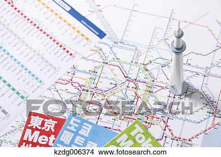 Picture - Travel map. Fotosearch