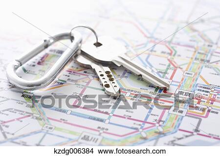 Picture - Travel map. Fotosearch