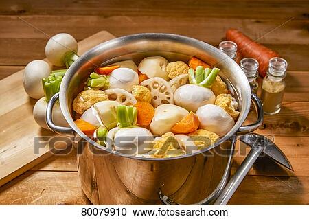 Stock Image - Vegetable stew. Fotosearch