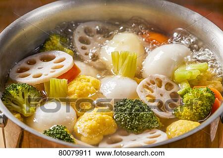 Stock Image - Vegetable stew. Fotosearch