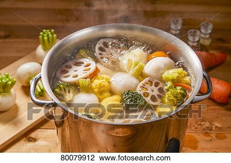 Stock Image - Vegetable stew. Fotosearch