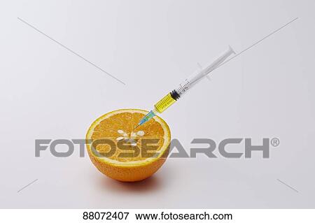 Vitamin injection View Large Photo Image Stock Photo - Vitamin injection. Fotosearch