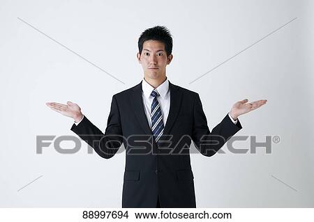 Picture - Young Japanese businessman. Fotosearch