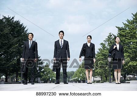 Young Japanese businesspeople View Large Photo Image Stock Image - Young Japanese businesspeople. Fotosearch