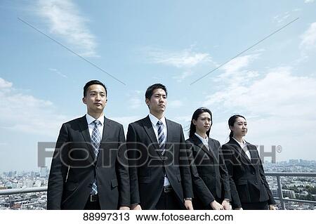 Young Japanese businesspeople View Large Photo Image Stock Image - Young Japanese businesspeople. Fotosearch