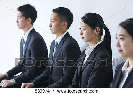 Young Japanese businesspeople View Large Photo Image Stock Photo - Young Japanese businesspeople. Fotosearch