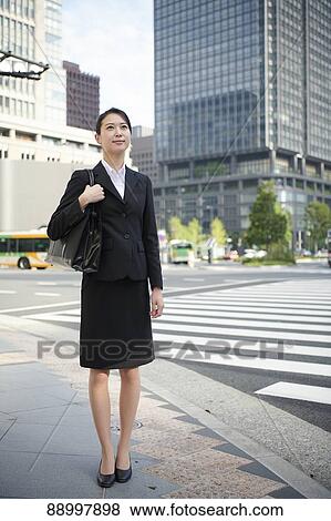 Young Japanese businesswoman View Large Photo Image Stock Photo - Young Japanese businesswoman. Fotosearch