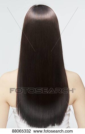 Young Japanese model with beautiful hair View Large Photo Image Stock Image - Young Japanese model with beautiful hair. Fotosearch