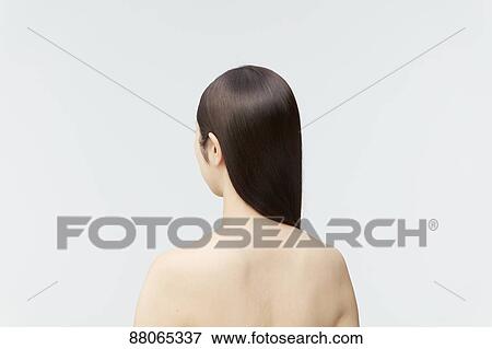 Young Japanese model with beautiful hair View Large Photo Image Stock Photo - Young Japanese model with beautiful hair. Fotosearch