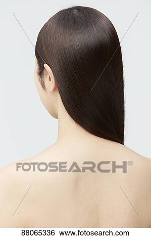 Young Japanese model with beautiful hair View Large Photo Image Stock Photograph - Young Japanese model with beautiful hair. Fotosearch